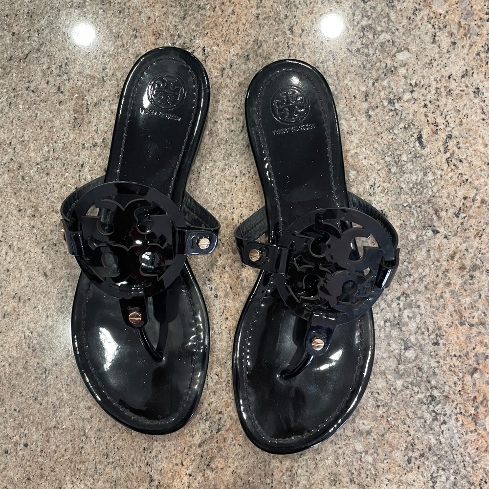 Tory Burch Miller thong sandals, Sz 9